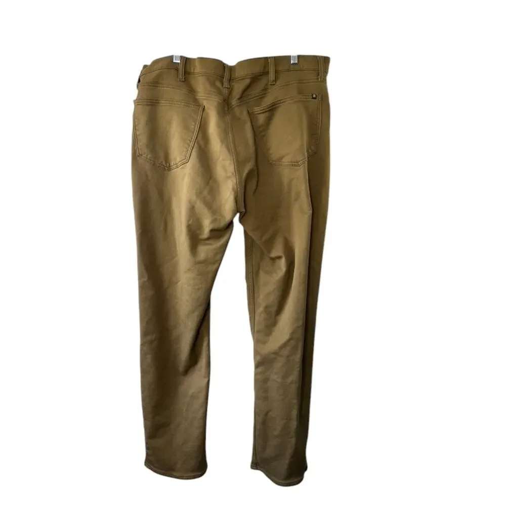 Banana Republic Whisky Mens 5 Pocket Pant Stretch Cotton Slim Straight Fit 40x32